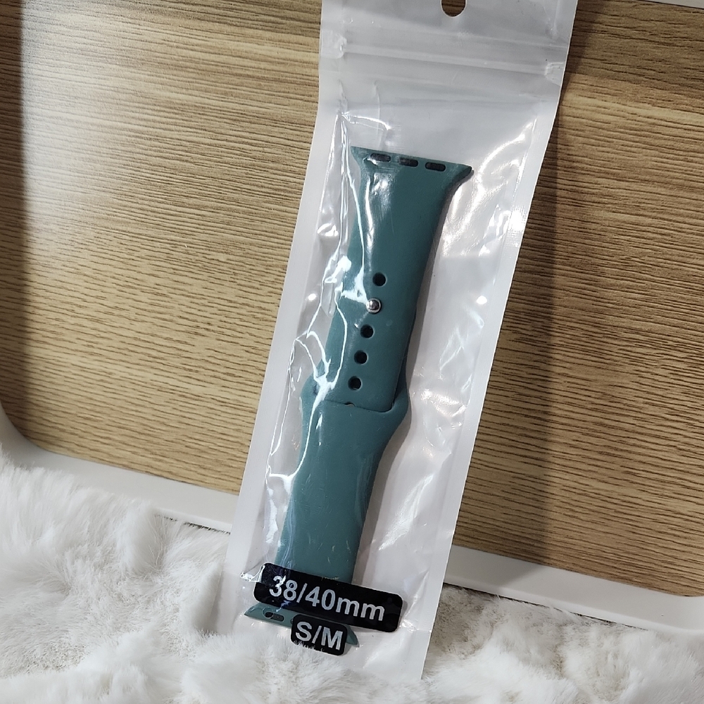 Teal Silicone Watch Band 38/40mm S/M
